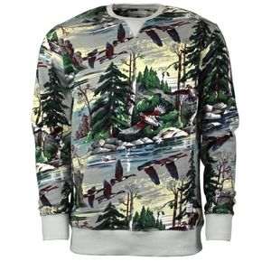 PENFIELD PRINTED CREW NECK SWEATSHIRT